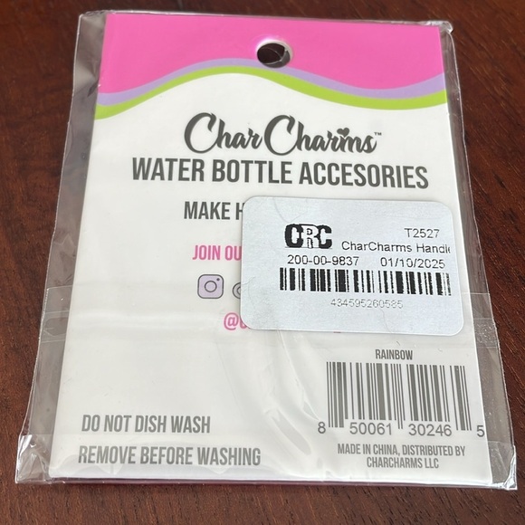 CharCharms Handle Charms Rainbow: Zinc Alloy Cup Charm accessory New - Picture 3 of 5